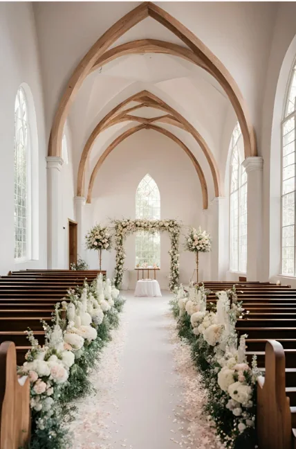 Church Ceremony set up 